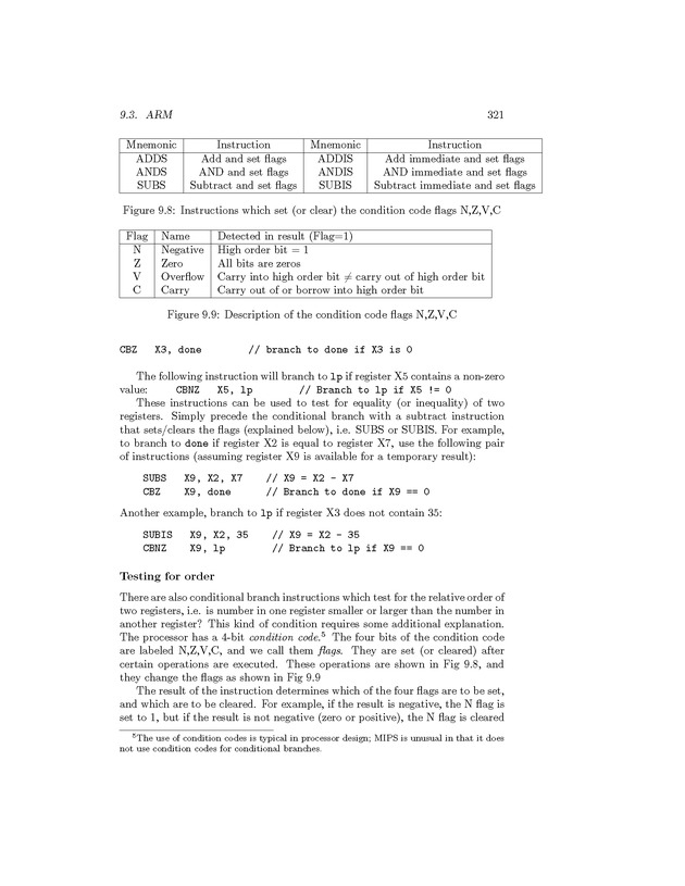Computer Organization with MIPS - Page 321